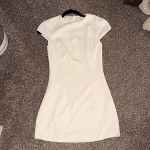 Peppermayo Cream Mini Dress
